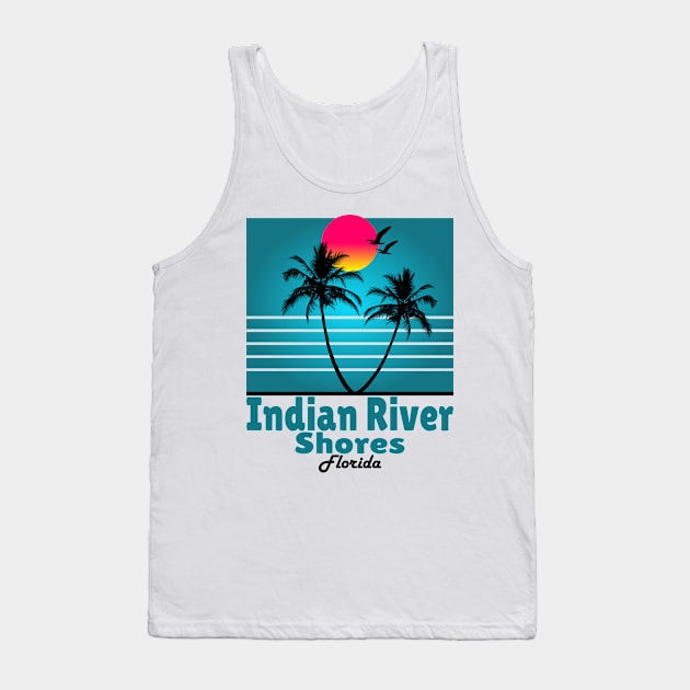 Indian River Shores Florida Souvenir T-Shirt Tank Top by SunsetParadise